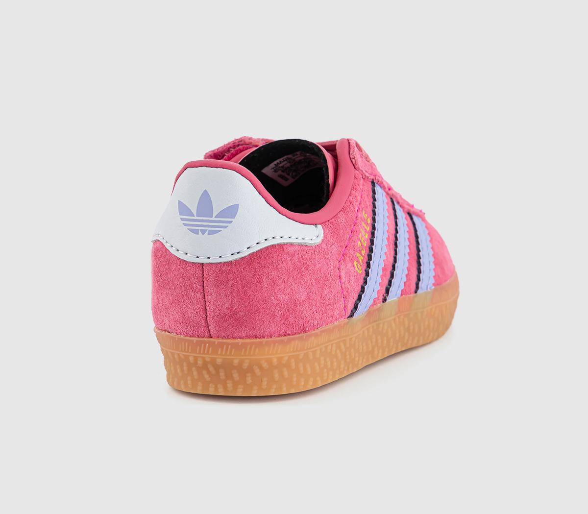 adidasGazelle 2 InfantShock Pink Blue Spark Halo Blue