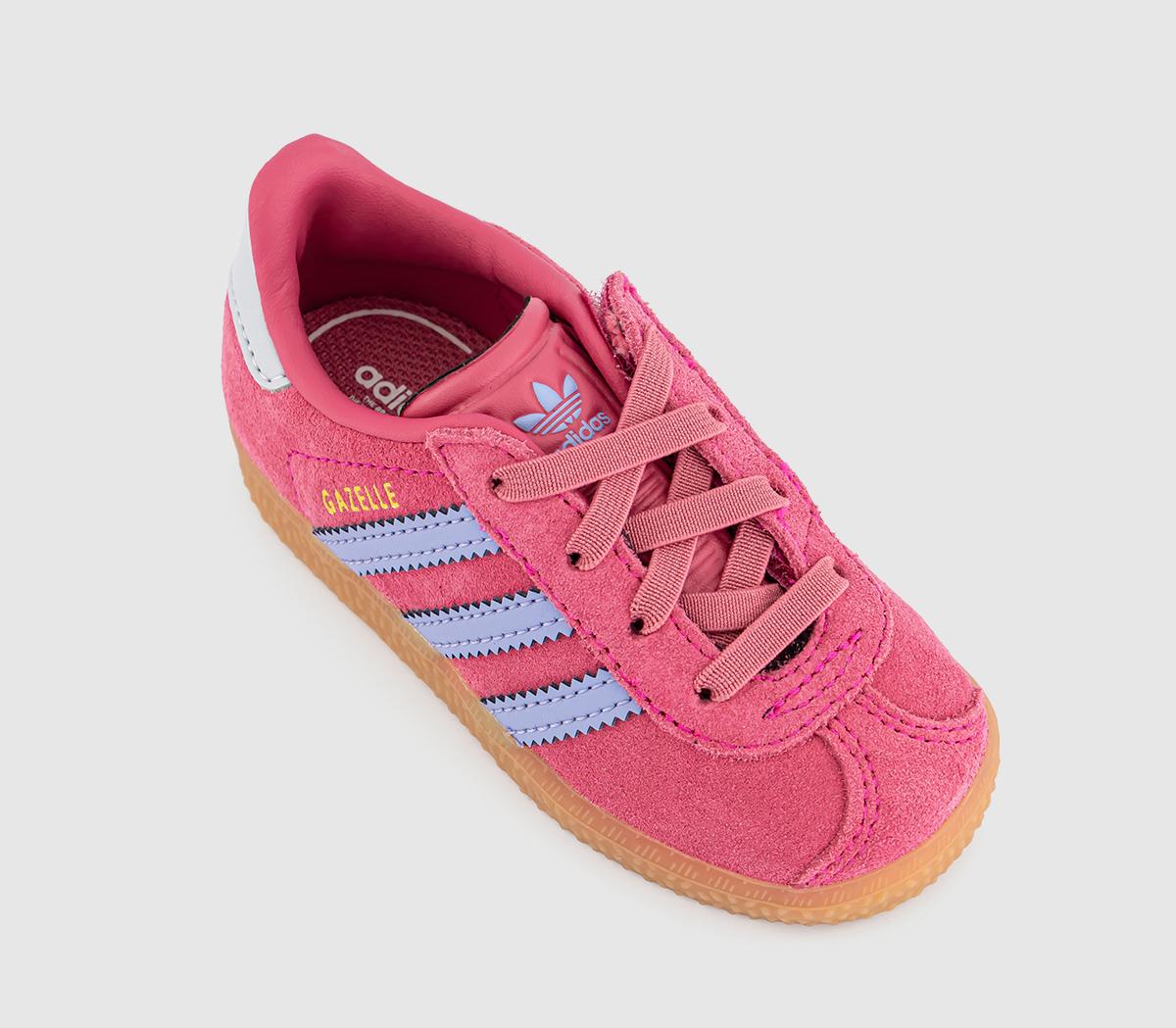 adidasGazelle 2 InfantShock Pink Blue Spark Halo Blue