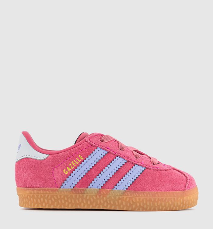adidas Gazelle 2 Infant Shock Pink Blue Spark Halo Blue