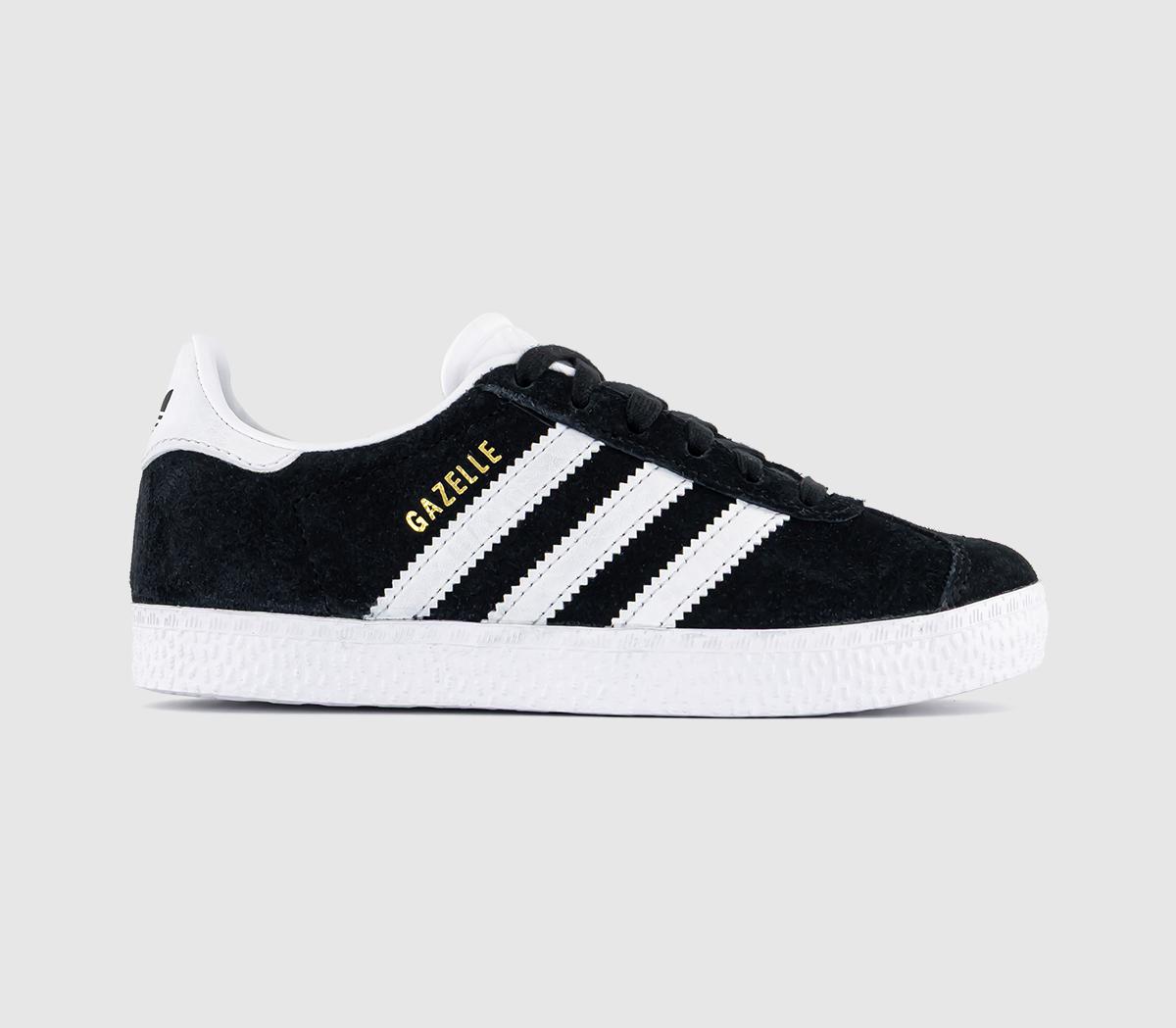 adidasGazelle 2 Kids TrainersBlack White