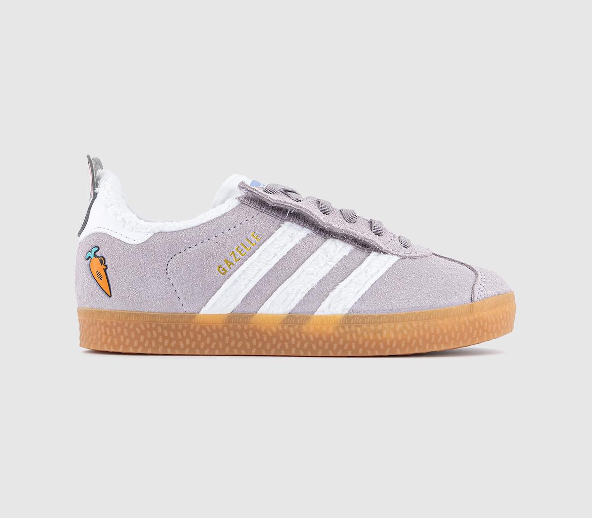 adidas Gazelle 2 Zootopia Kids Trainers Neutral White Gum - Unisex