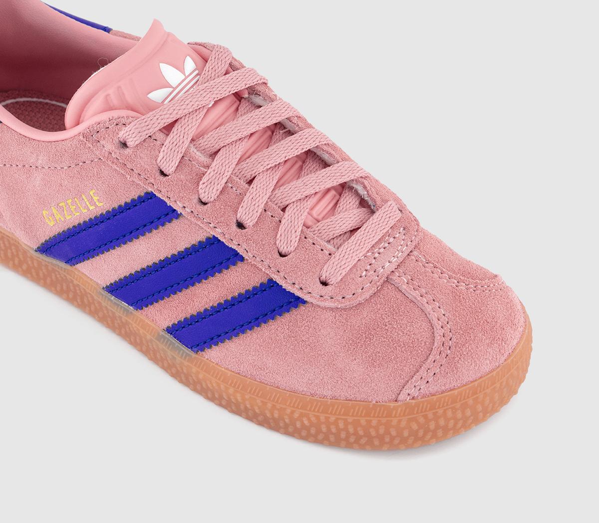 adidasGazelle 2 Kids Trainers adidasGazelle 2 Kids TrainersSemi Pink Spark Lucid Blue Lucid Blue