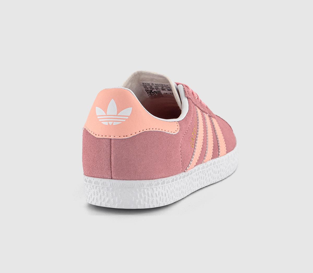 adidasGazelle 2 Kids Trainers adidasGazelle 2 Kids TrainersSemi Pink Spark Glow Pink White