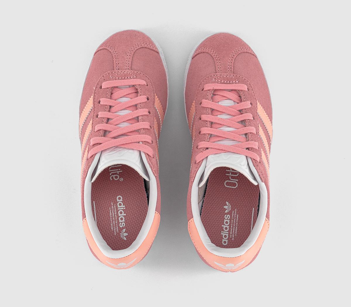 adidasGazelle 2 Kids Trainers adidasGazelle 2 Kids TrainersSemi Pink Spark Glow Pink White