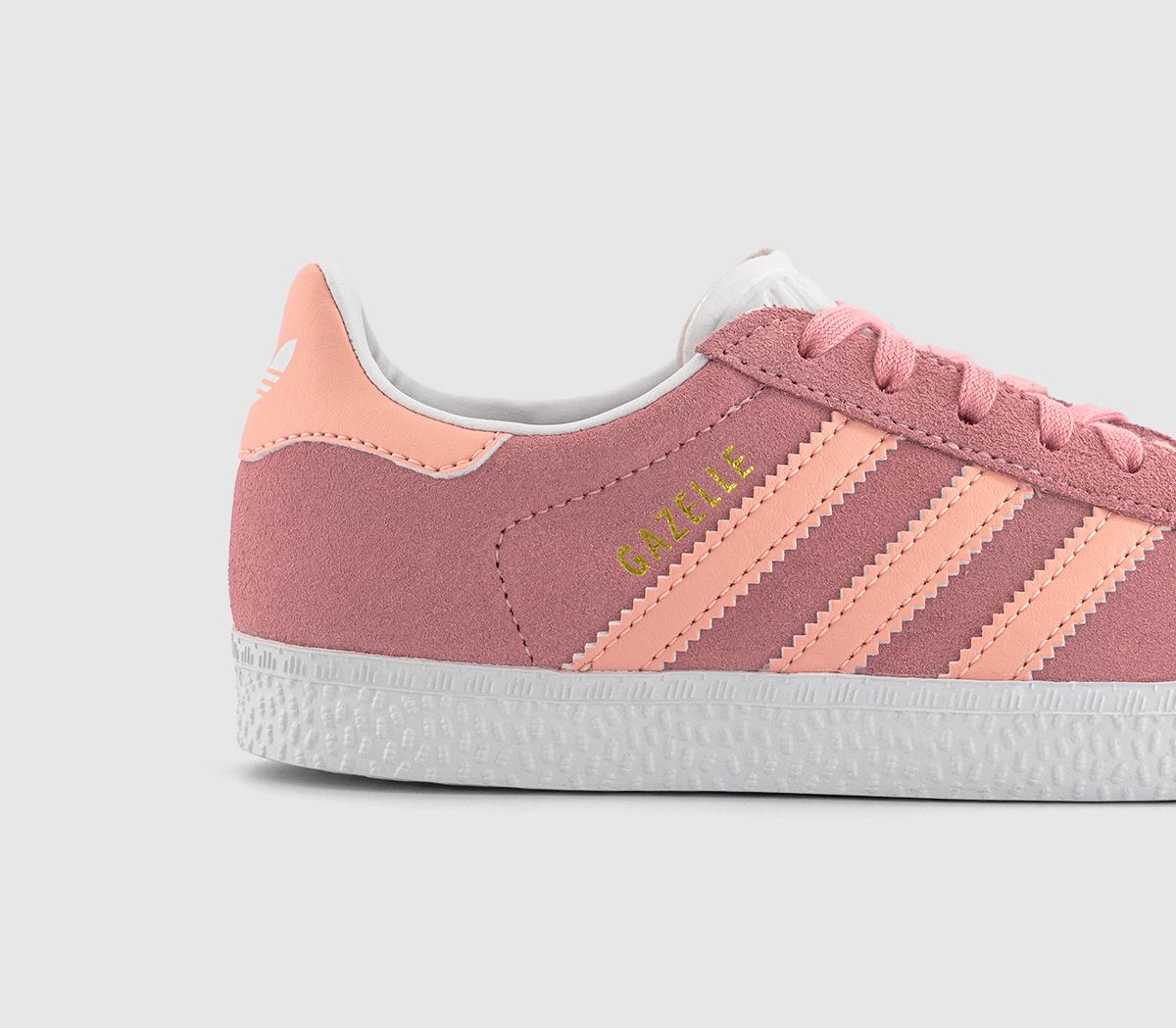 adidasGazelle 2 Kids Trainers adidasGazelle 2 Kids TrainersSemi Pink Spark Glow Pink White
