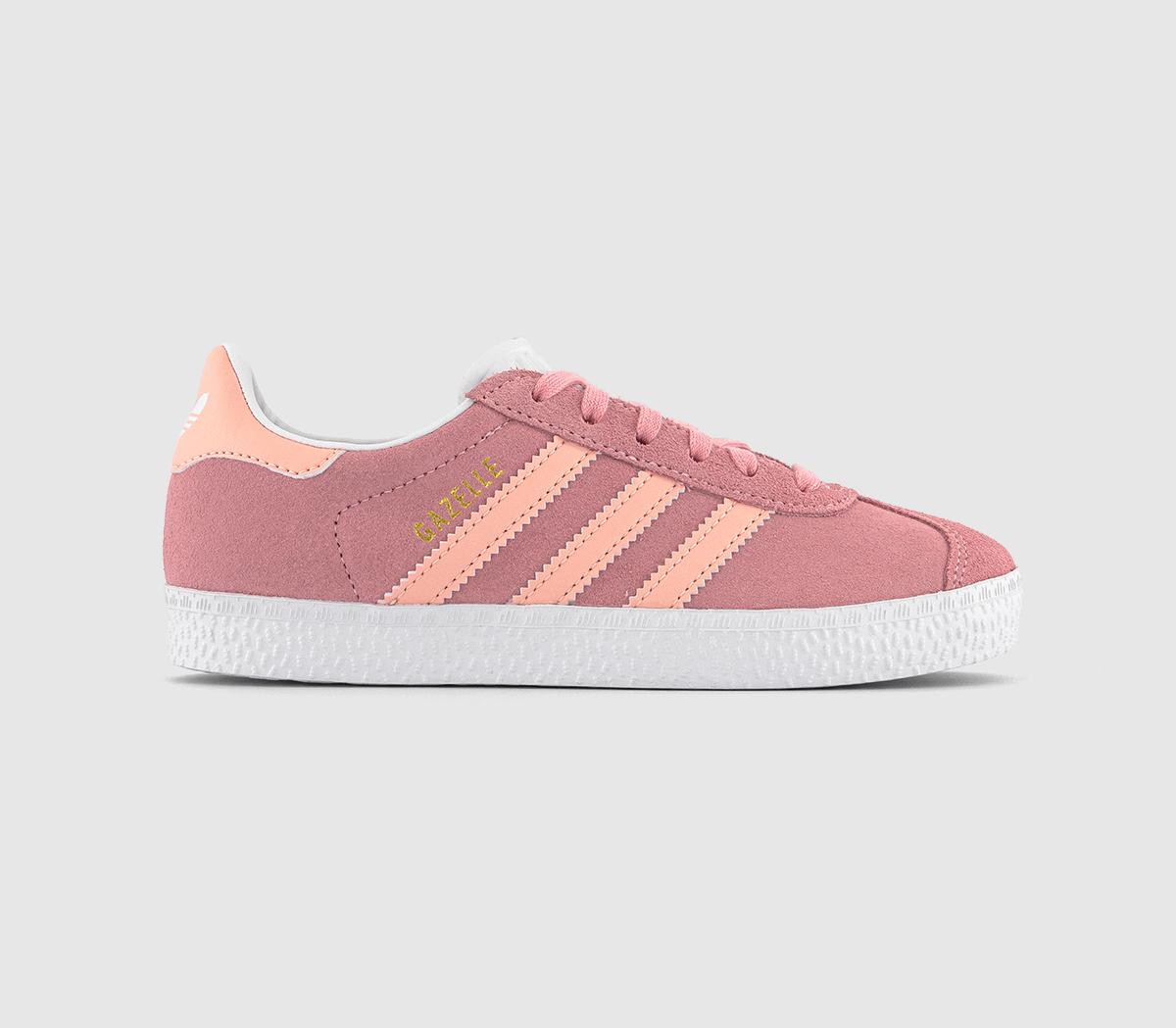 adidasGazelle 2 Kids Trainers adidasGazelle 2 Kids TrainersSemi Pink Spark Glow Pink White
