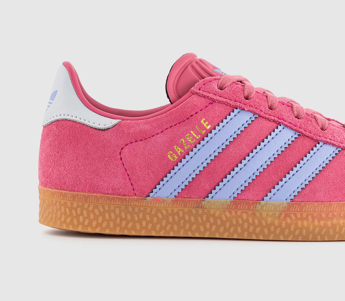 adidasGazelle 2 Kids TrainersShock Pink Blue Spark Halo Blue