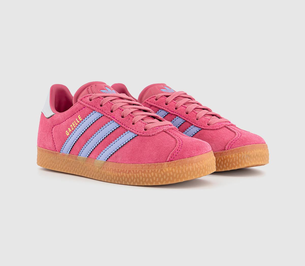 adidasGazelle 2 Kids TrainersShock Pink Blue Spark Halo Blue