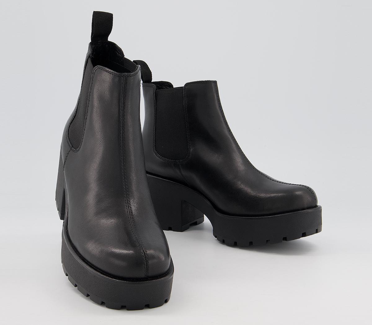 Vagabond Shoemakers Dioon Elastic Chelsea Boots Vagabond Shoemakers Dioon Elastic Chelsea Boots Black Leather
