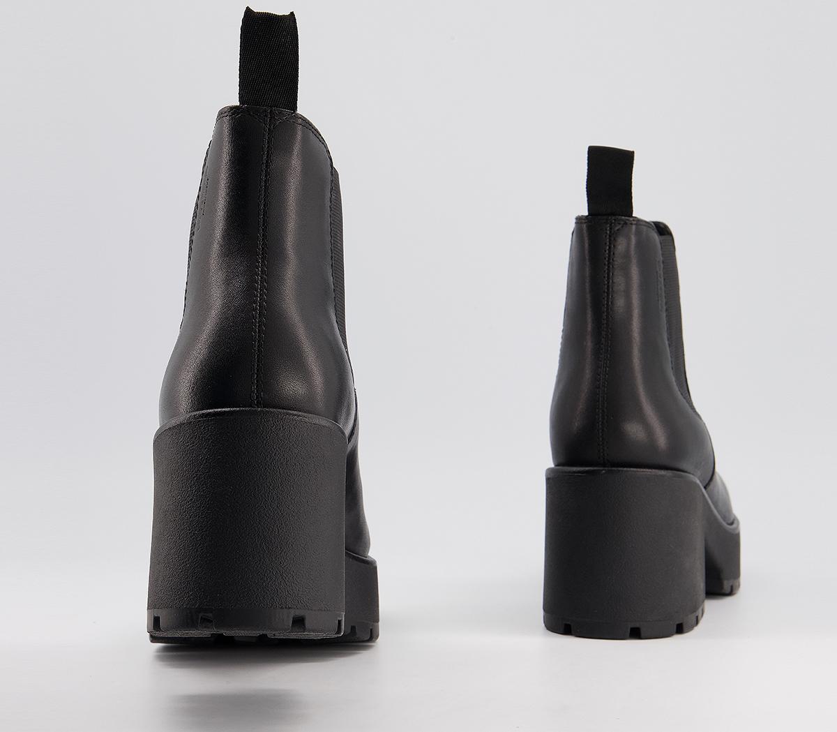 Vagabond Shoemakers Dioon Elastic Chelsea Boots Vagabond Shoemakers Dioon Elastic Chelsea Boots Black Leather