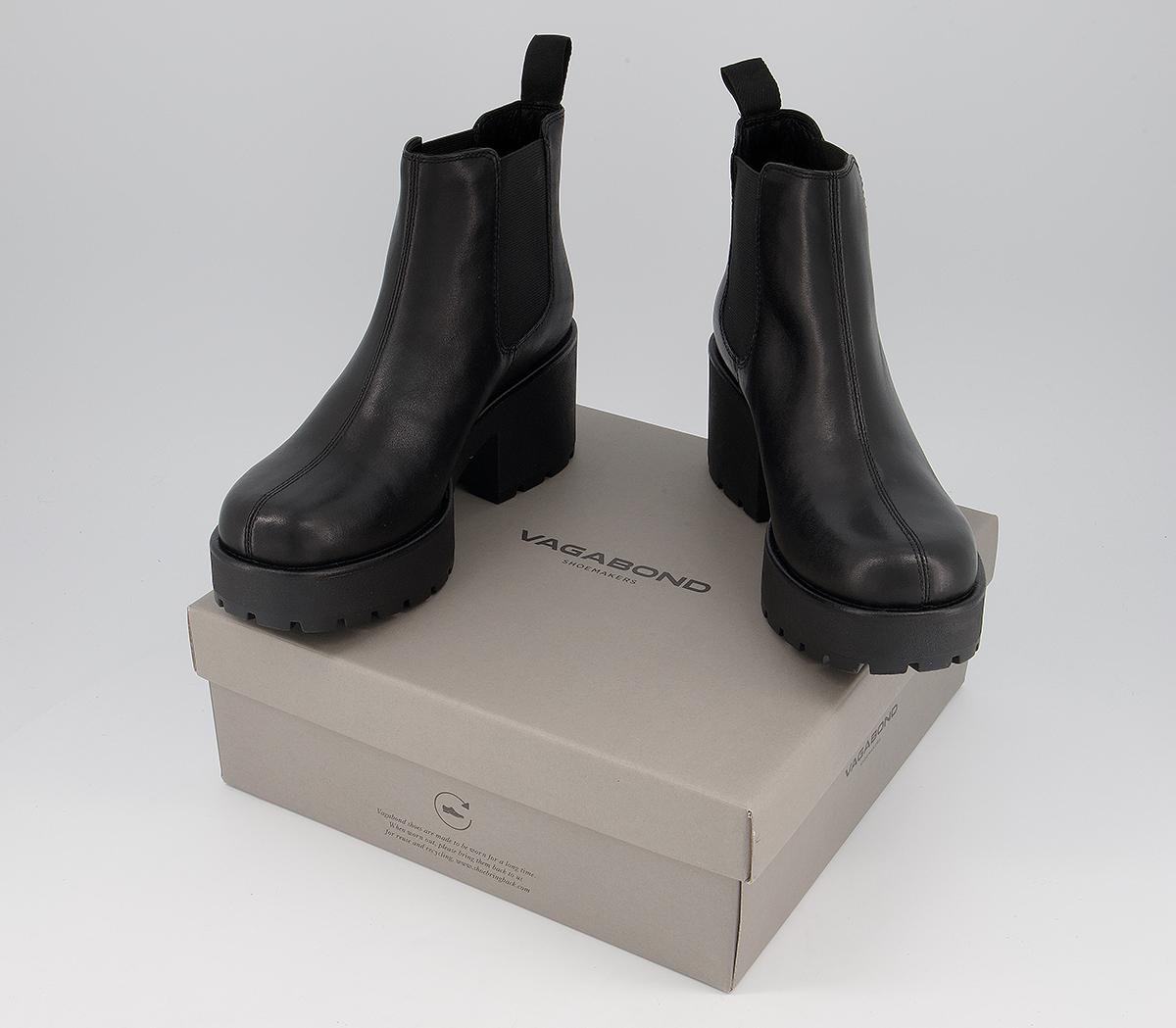 Vagabond Shoemakers Dioon Elastic Chelsea Boots Vagabond Shoemakers Dioon Elastic Chelsea Boots Black Leather