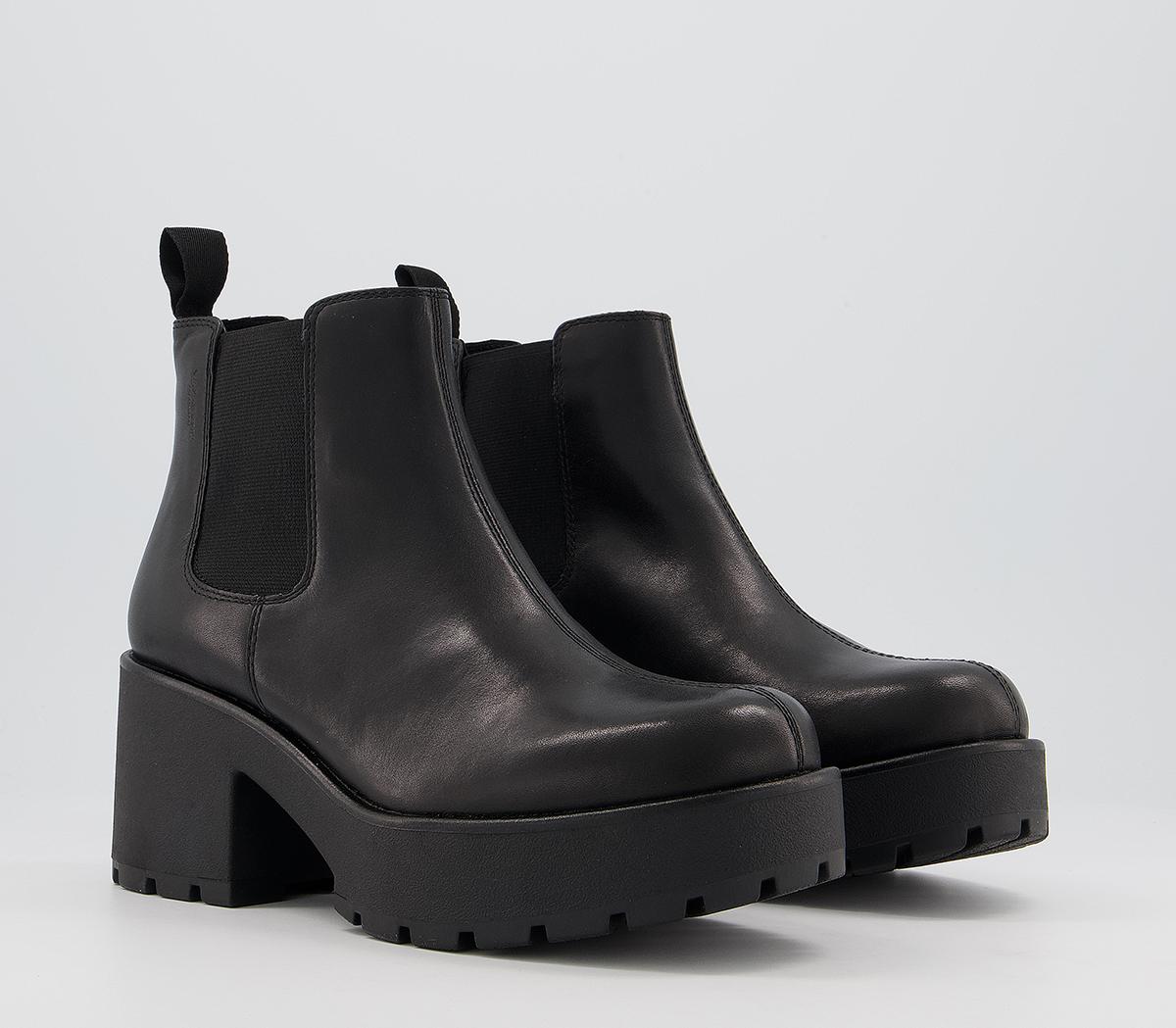 Vagabond Shoemakers Dioon Elastic Chelsea Boots Vagabond Shoemakers Dioon Elastic Chelsea Boots Black Leather