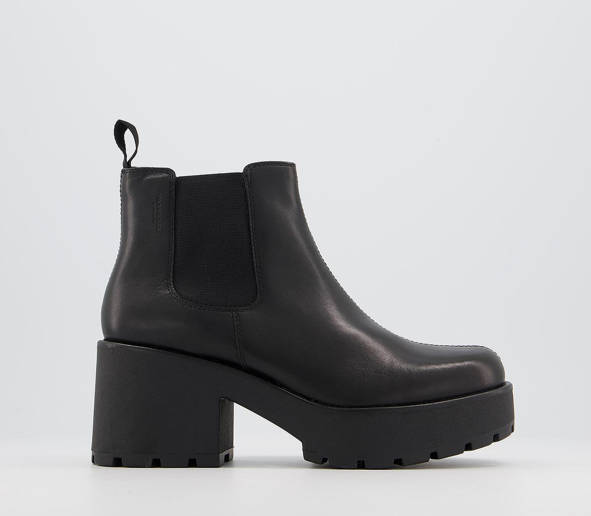 Vagabond Shoemakers Dioon Elastic Chelsea Boots Vagabond Shoemakers Dioon Elastic Chelsea Boots Black Leather