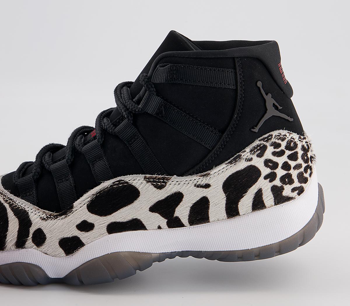 Jordan Air Jordan 11 Trainers Jordan Air Jordan 11 Trainers Black Gym Red Sail White