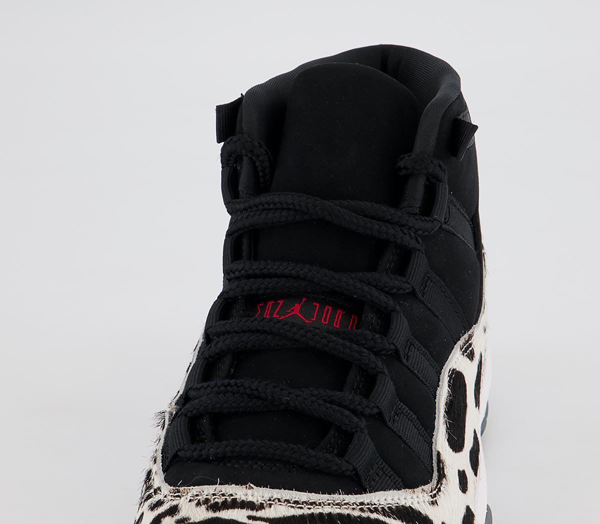 Jordan Air Jordan 11 Trainers Jordan Air Jordan 11 Trainers Black Gym Red Sail White