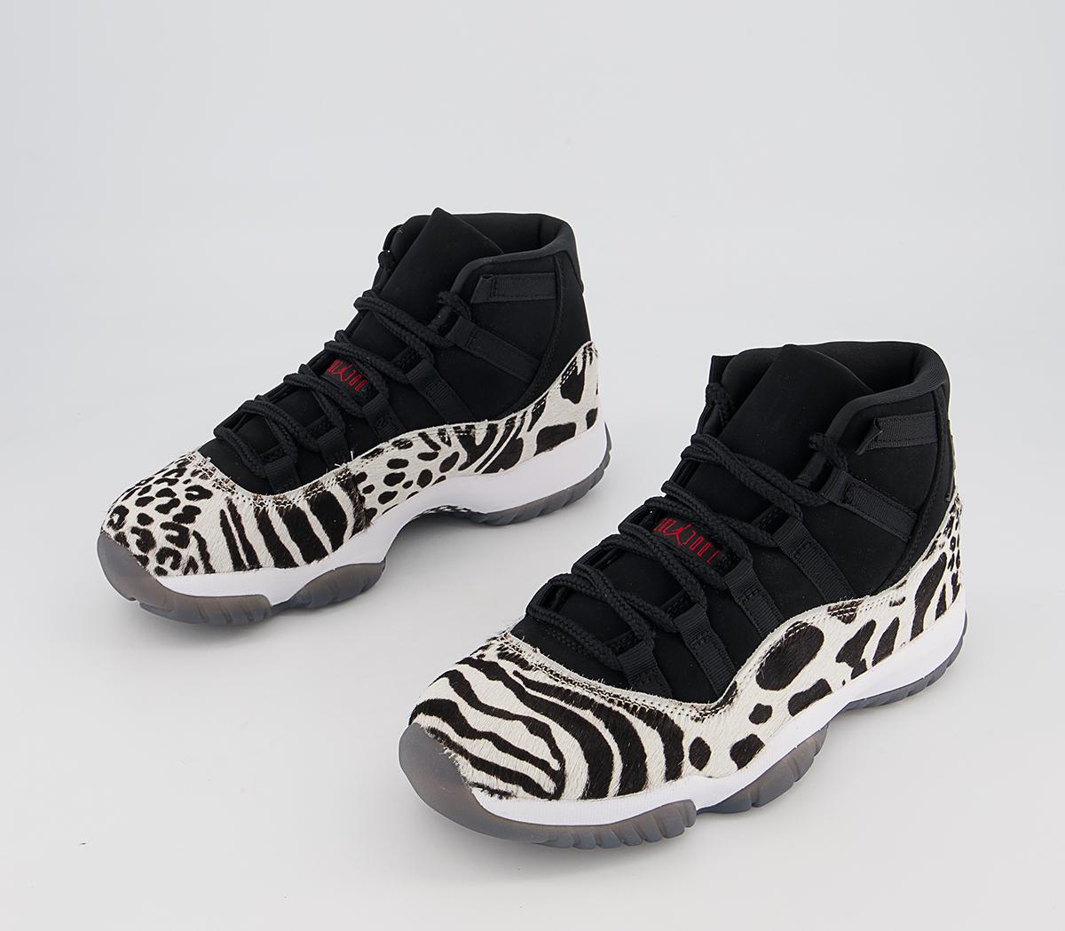 Jordan Air Jordan 11 Trainers Jordan Air Jordan 11 Trainers Black Gym Red Sail White