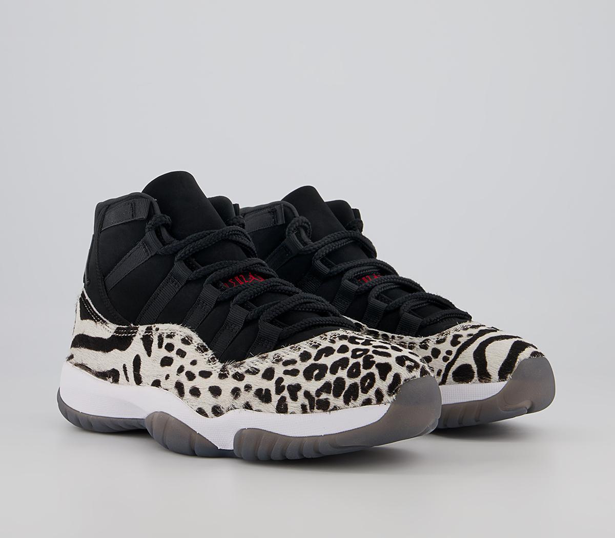 Jordan Air Jordan 11 Trainers Jordan Air Jordan 11 Trainers Black Gym Red Sail White
