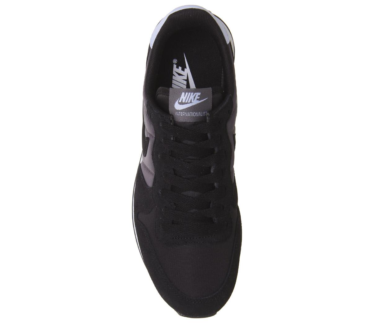 NikeNike Internationalist TrainersBlack Thunder Grey Half Blue