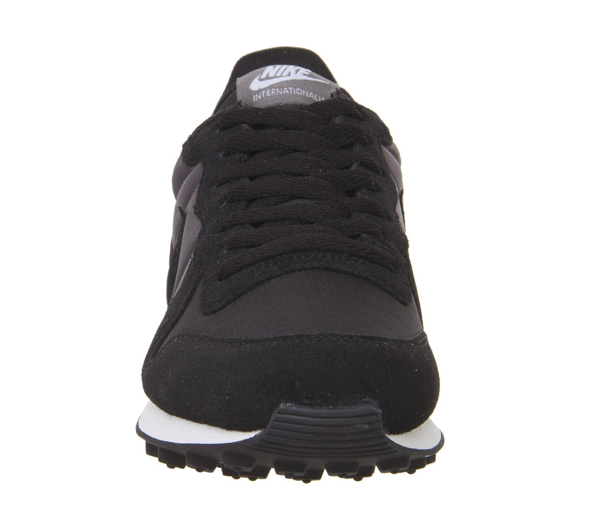 NikeNike Internationalist TrainersBlack Thunder Grey Half Blue