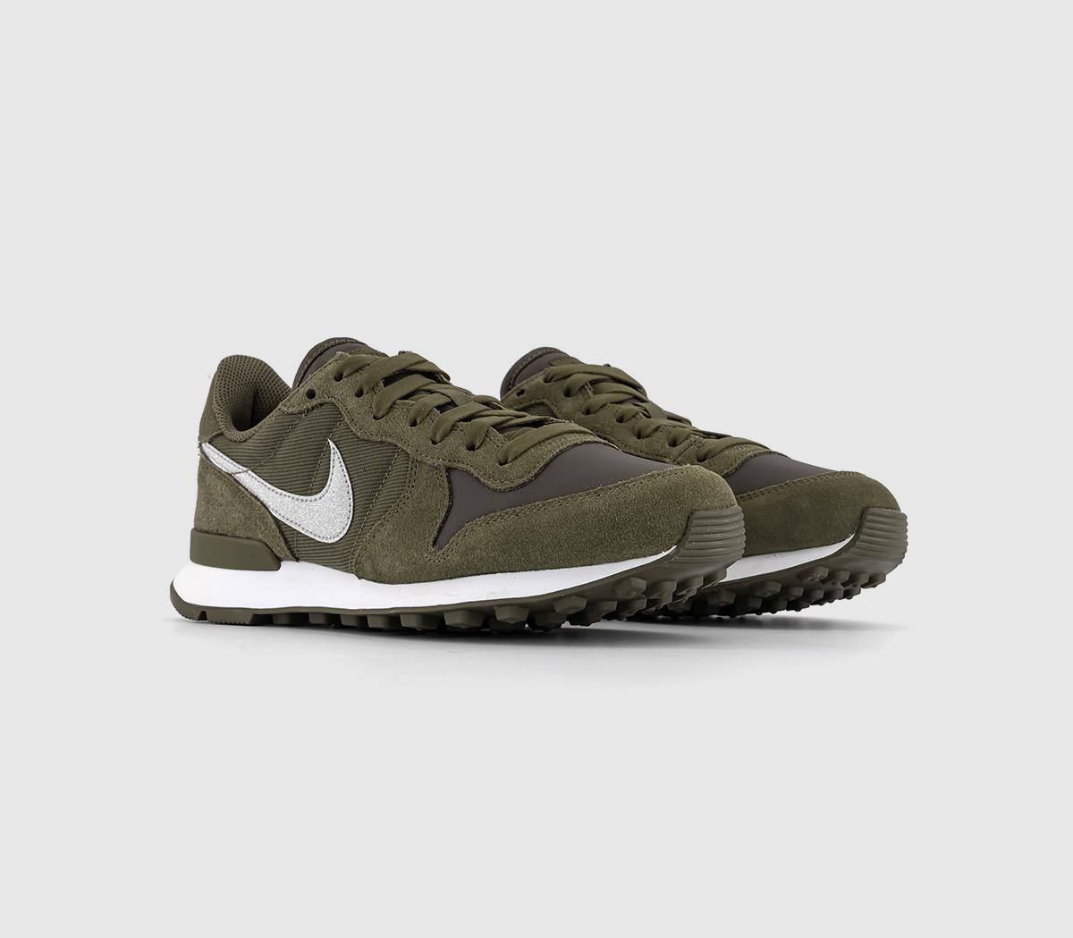 NikeNike Internationalist Trainers Medium Olive White
