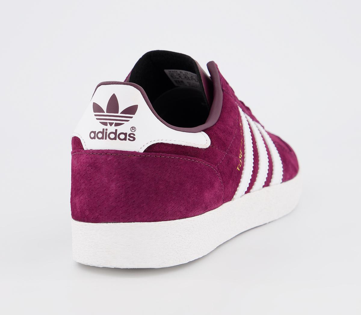adidas Turf Royal Trainers Maroon White - Women's Trainers