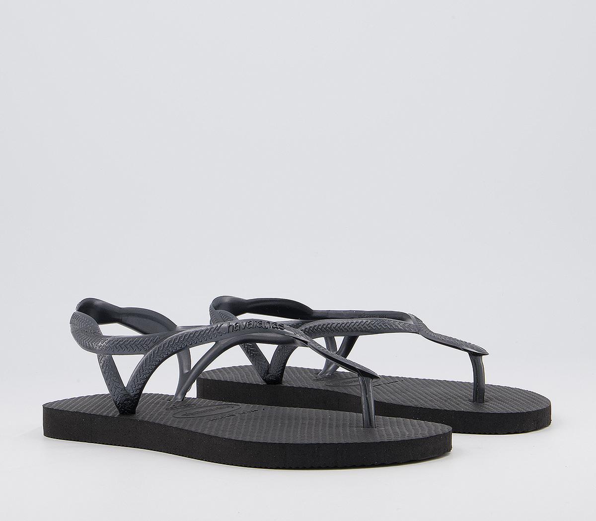 HavaianasLuna Flip FlopsBlack