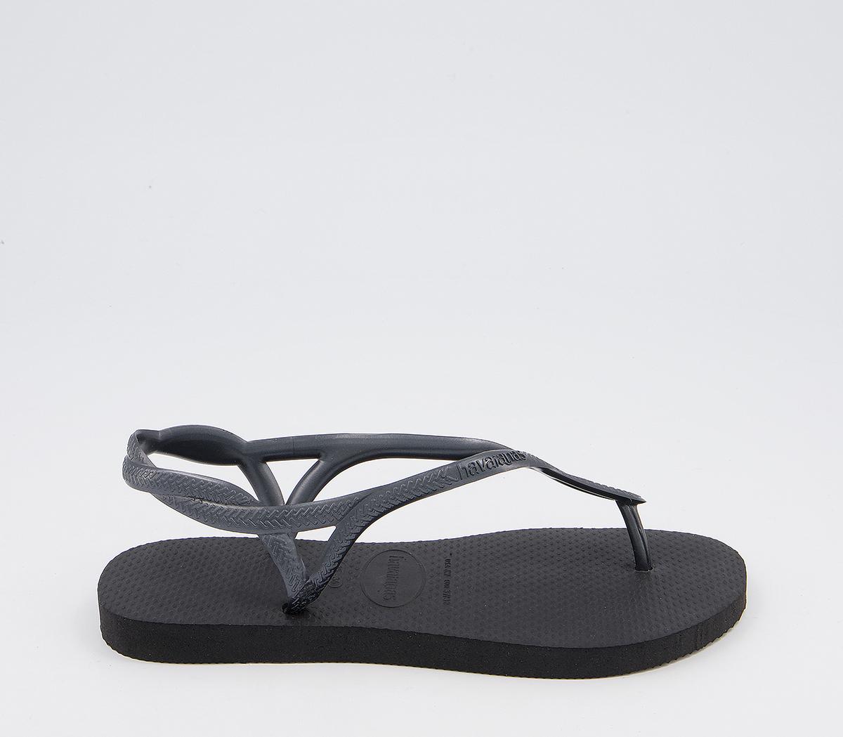 HavaianasLuna Flip FlopsBlack