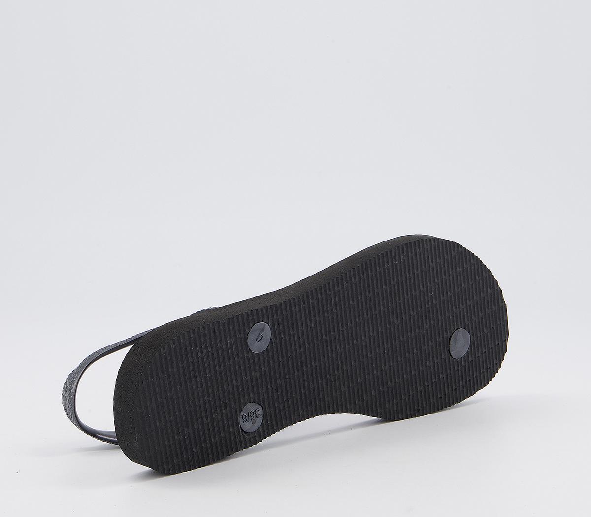 HavaianasLuna Flip FlopsBlack