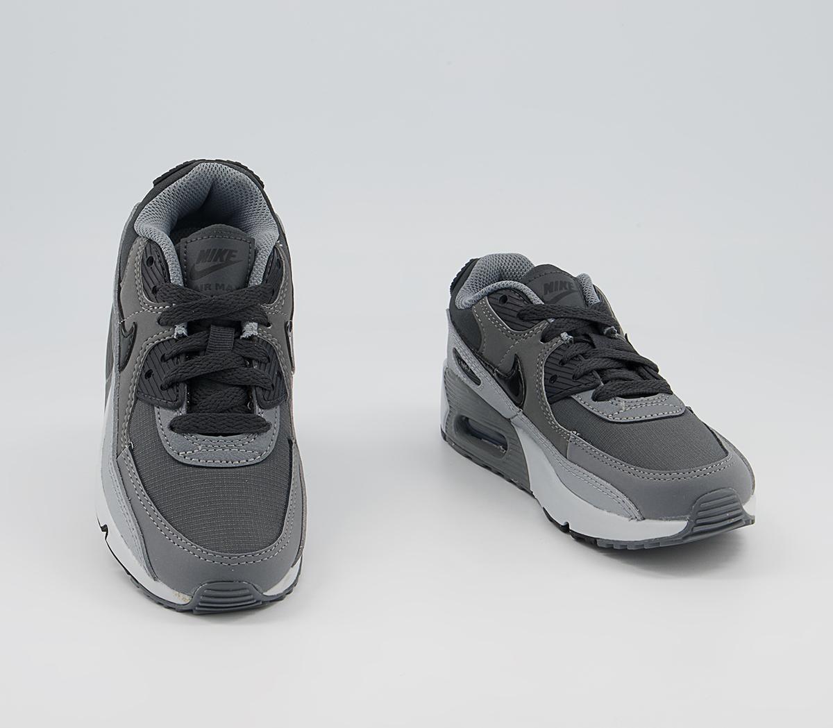 grey nike trainers junior