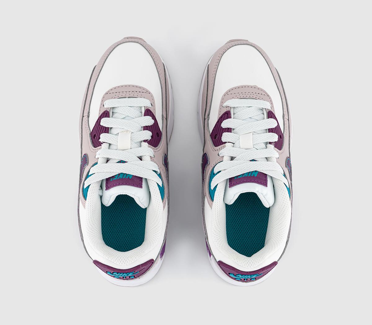 NikeAir Max 90 Ps Trainers NikeAir Max 90 Ps TrainersSummit White Viotech Platinum Violet
