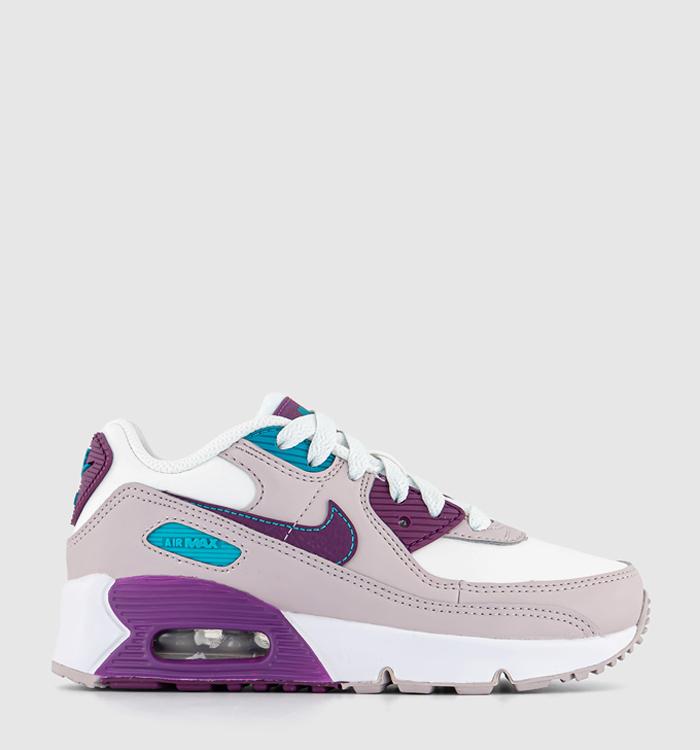 Nike Air Max 90 Ps Trainers Summit White Viotech Platinum Violet