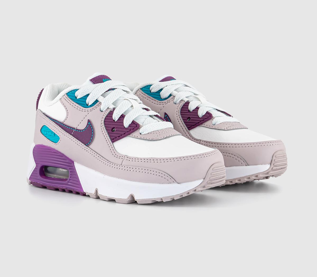 NikeAir Max 90 Ps Trainers NikeAir Max 90 Ps TrainersSummit White Viotech Platinum Violet