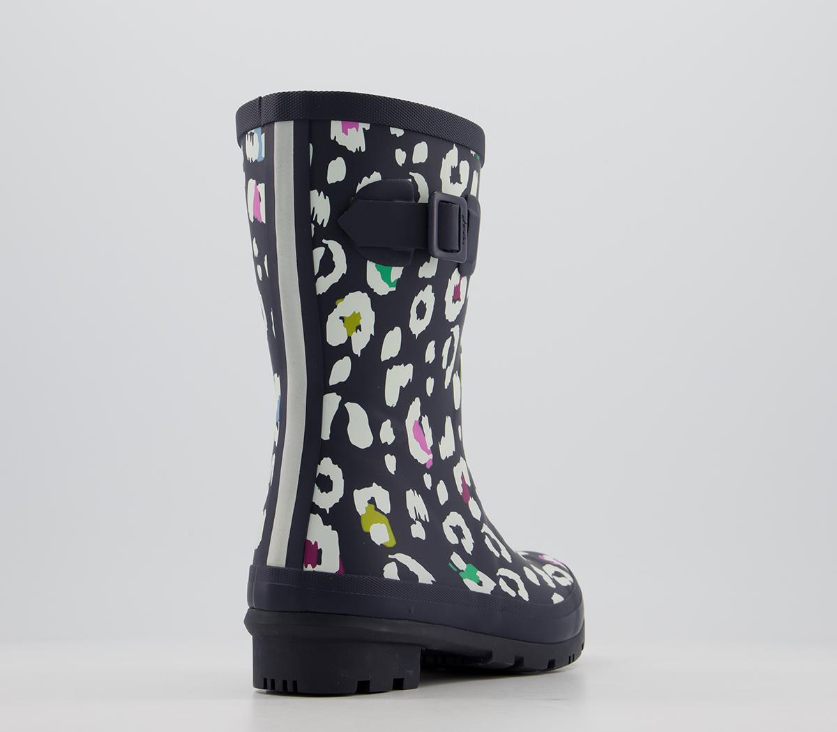JoulesMolly WellyNavy Leopard