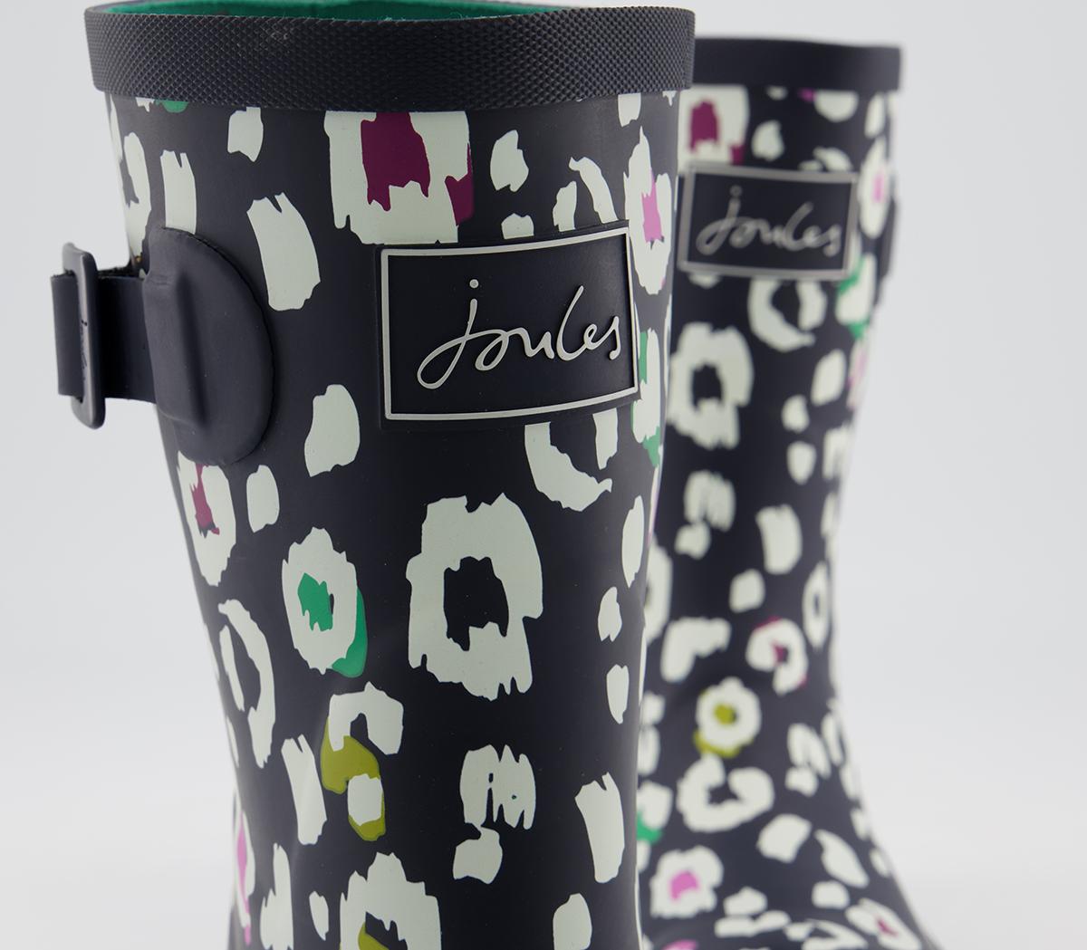 JoulesMolly WellyNavy Leopard