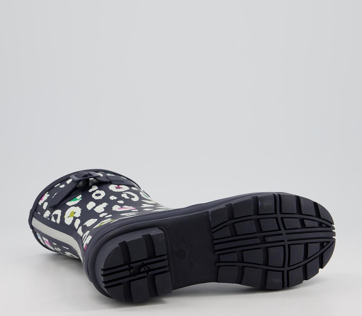 JoulesMolly WellyNavy Leopard