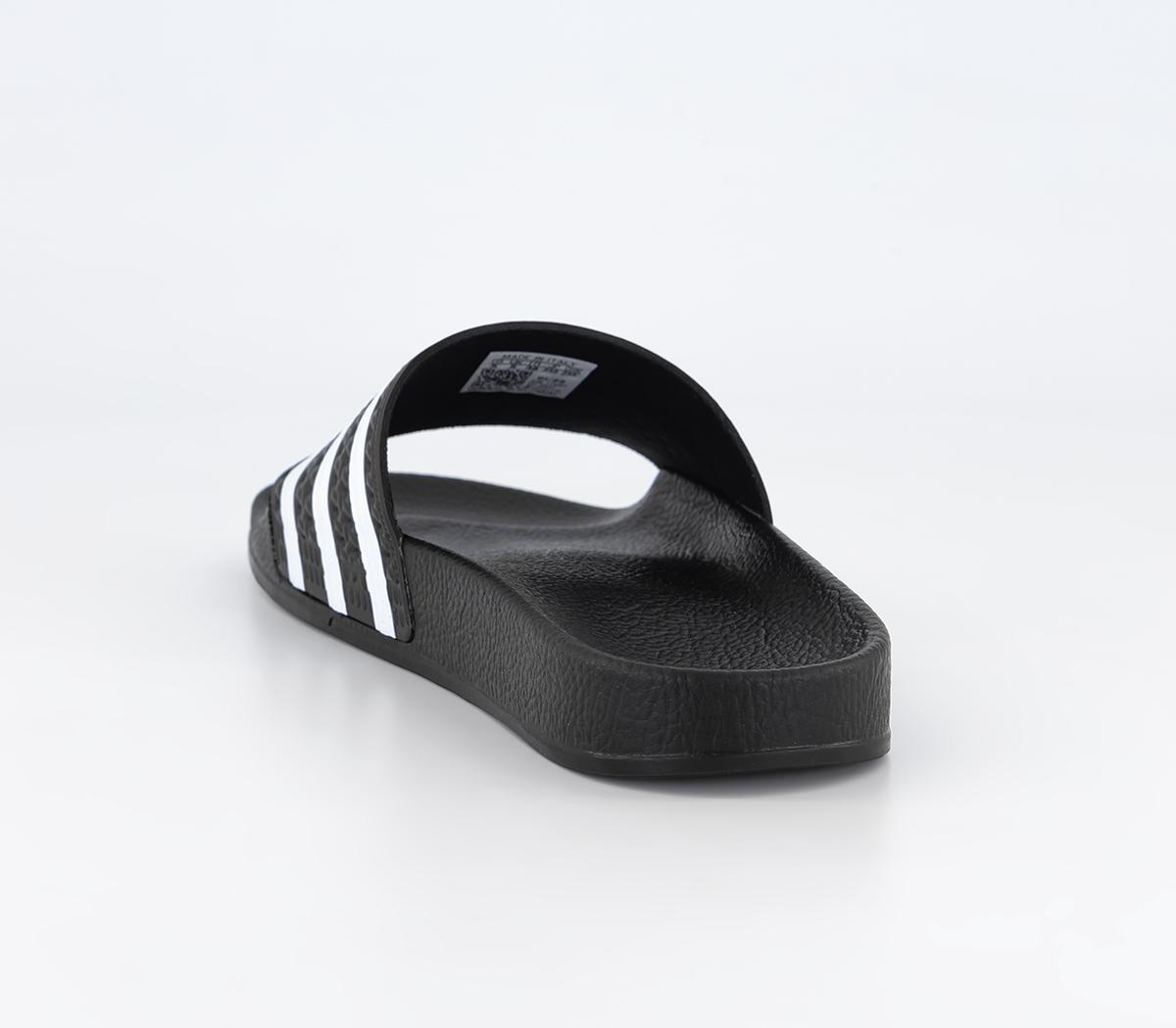 adidasAdilette SlidersBlack White
