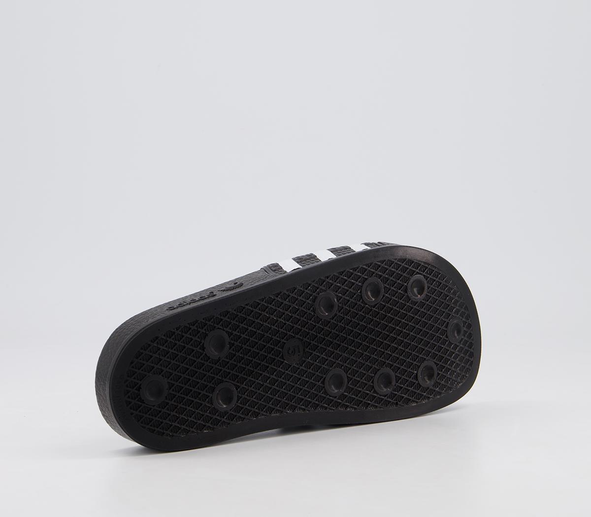 adidas Adilette Sliders adidas Adilette Sliders Black White