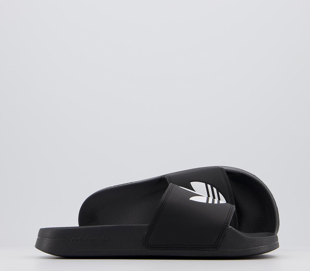 adidasAdilette SlidersCore Black White Core Black