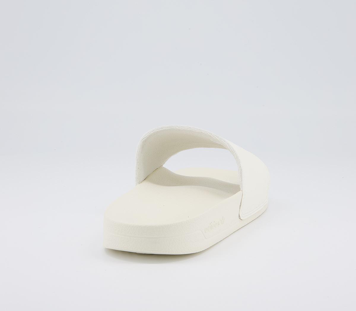 adidas Adilette Sliders adidas Adilette Sliders Off White White