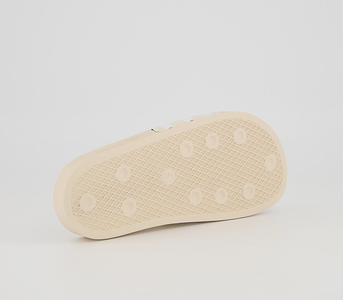 adidas Adilette Sliders adidas Adilette Sliders Wonder White