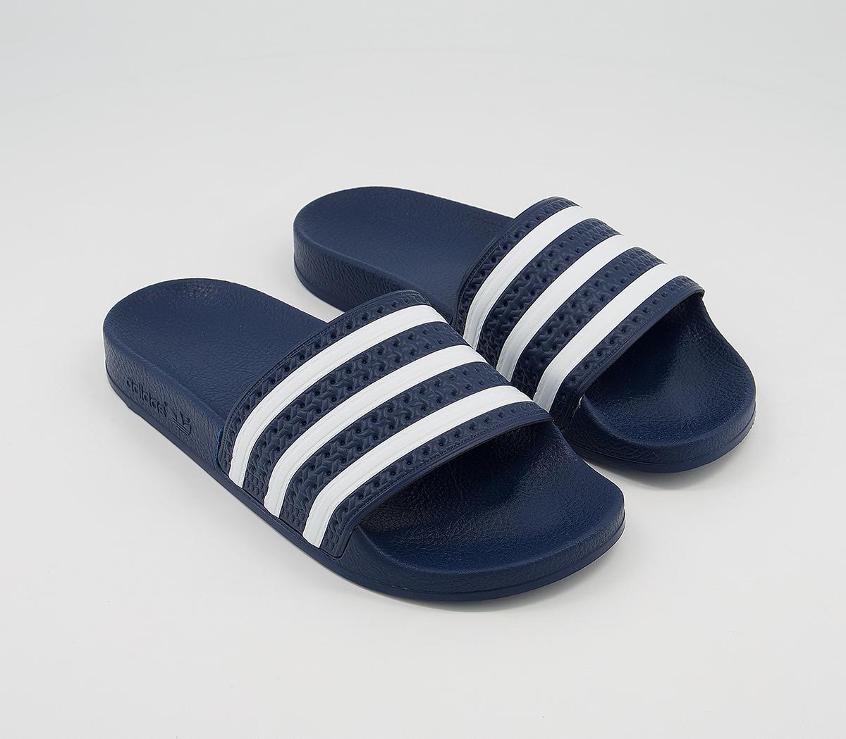 adidasAdilette SlidersNavy White