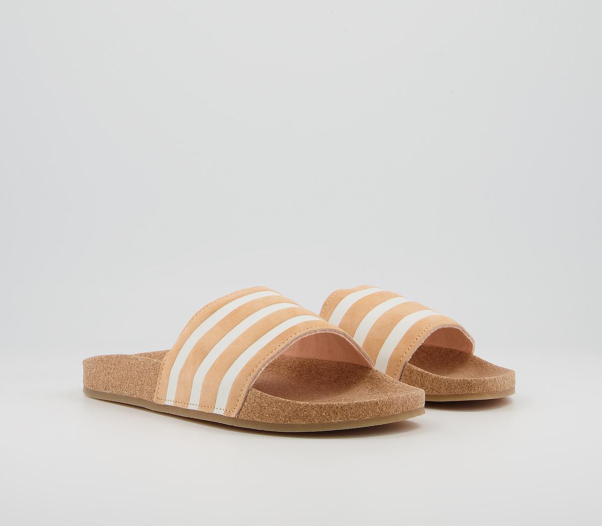 adidas Adilette Sliders adidas Adilette Sliders Orange White White