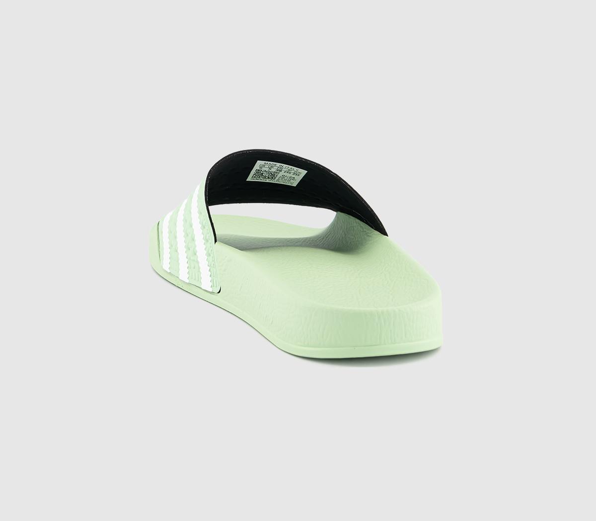 adidasAdilette Sliders adidasAdilette SlidersSemi Green Spark White Semi Green Spark