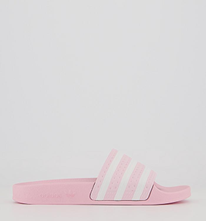 adidas Adilette Sliders Pink White