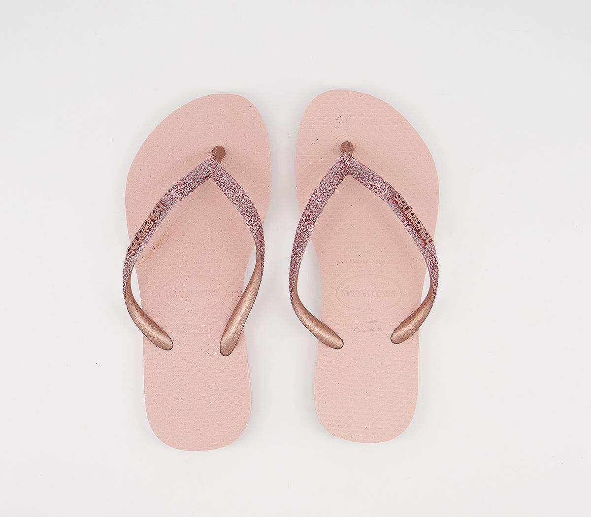 Havaianas Slim Fashion Kids Havaianas Slim Fashion Kids Ballet Rose Glitter