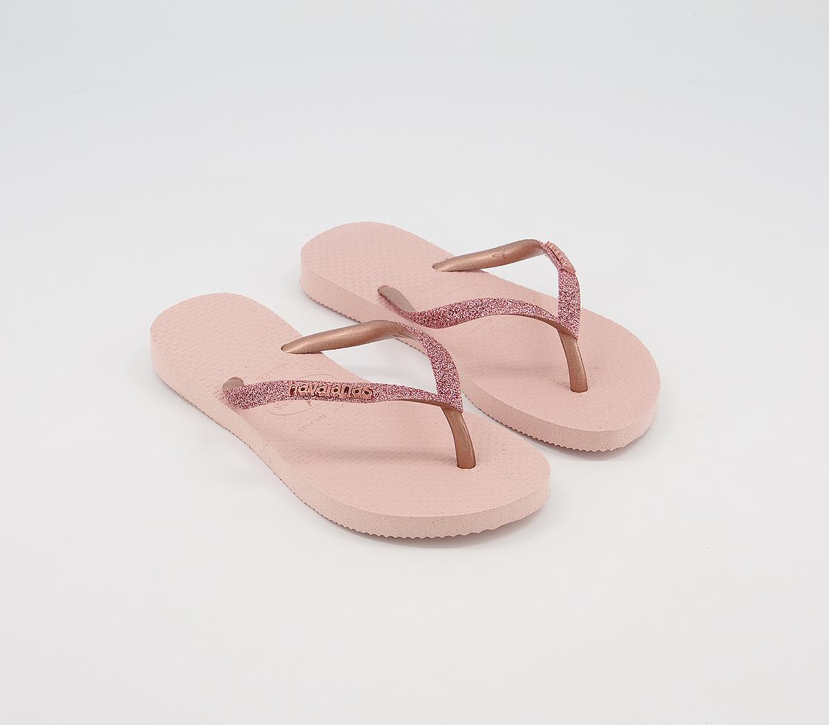 Havaianas Slim Fashion Kids Havaianas Slim Fashion Kids Ballet Rose Glitter