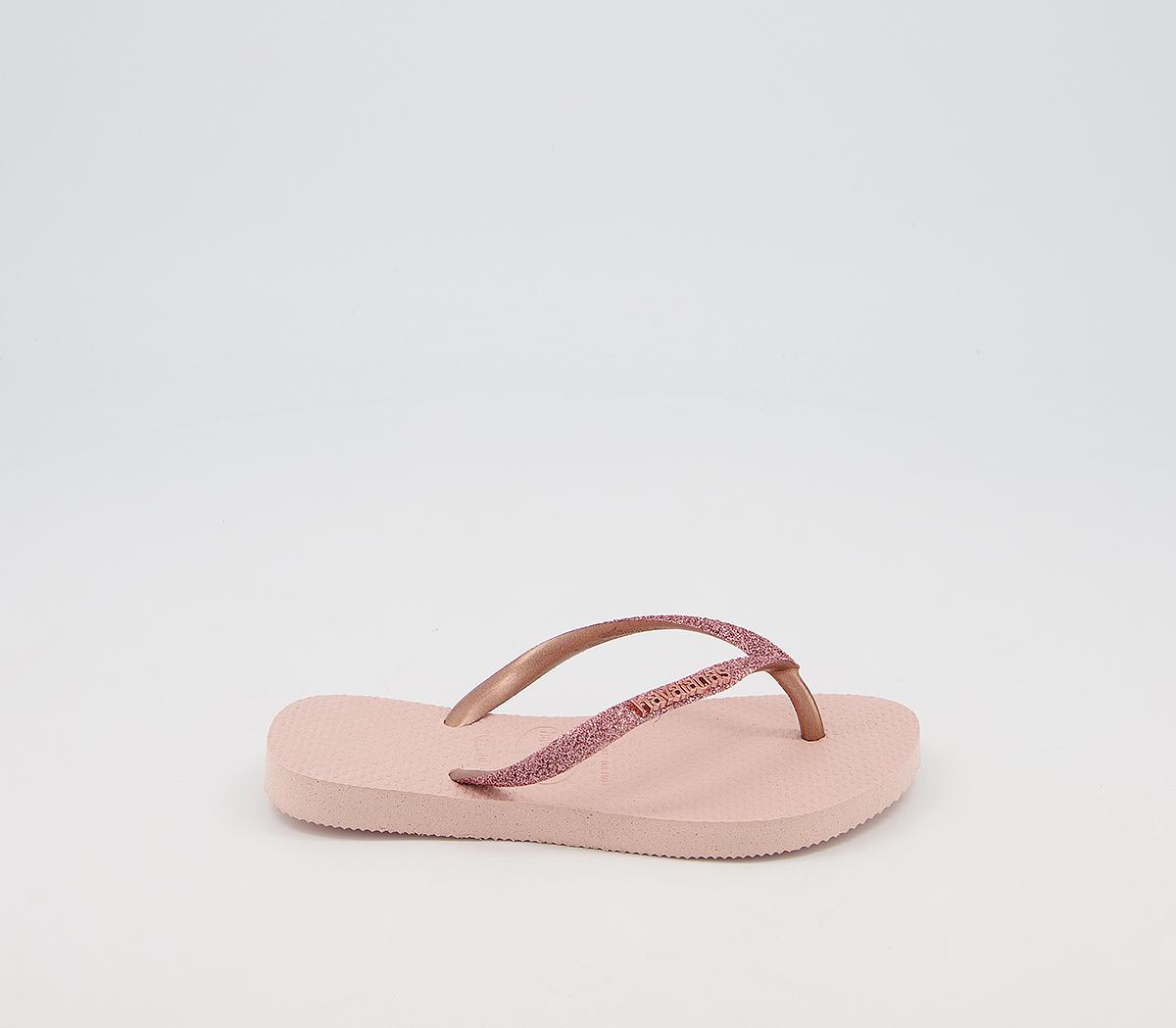 HavaianasSlim Fashion KidsBallet Rose Glitter