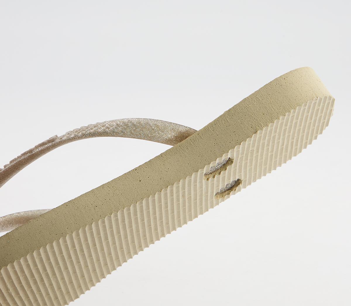 Havaianas Slim Fashion Kids Flip Flops Havaianas Slim Fashion Kids Flip Flops Sand Grey Palette Glow