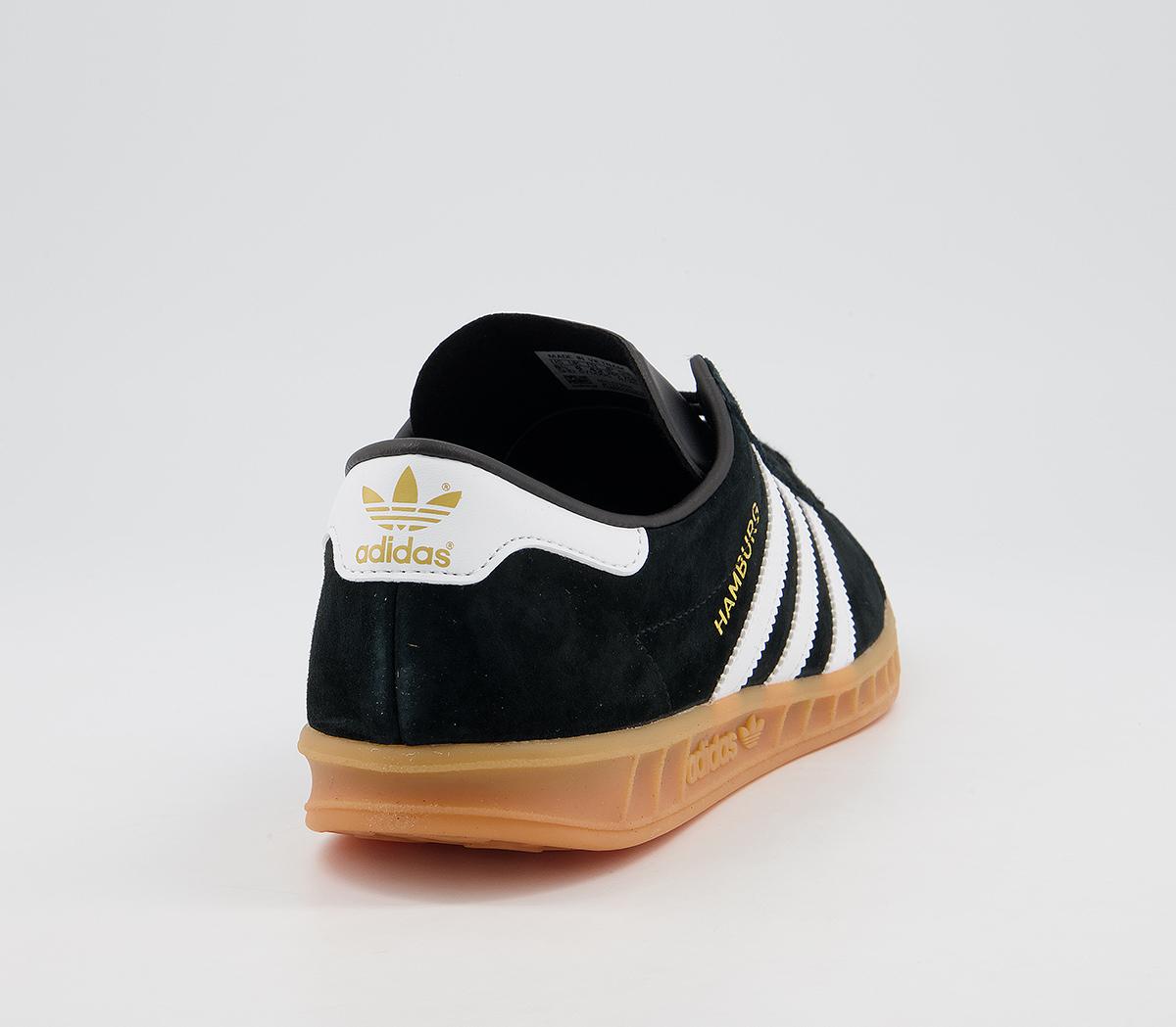 adidas gazelle silver green womens Adidas Hamburg Mens Black Trainers NO BOX  Sport It First