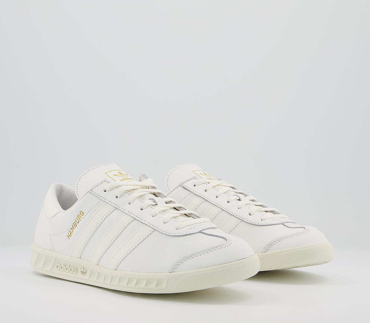 adidas hamburg white trainers